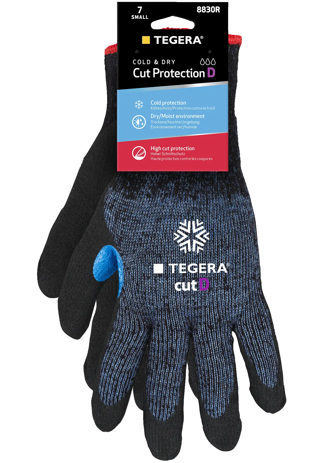 Goerte Power Grab Thermo - Guanti Da Lavoro Invernali, Taglia 8/M, Rivestimento In Lattice, Caldi E Resistenti (arancione)