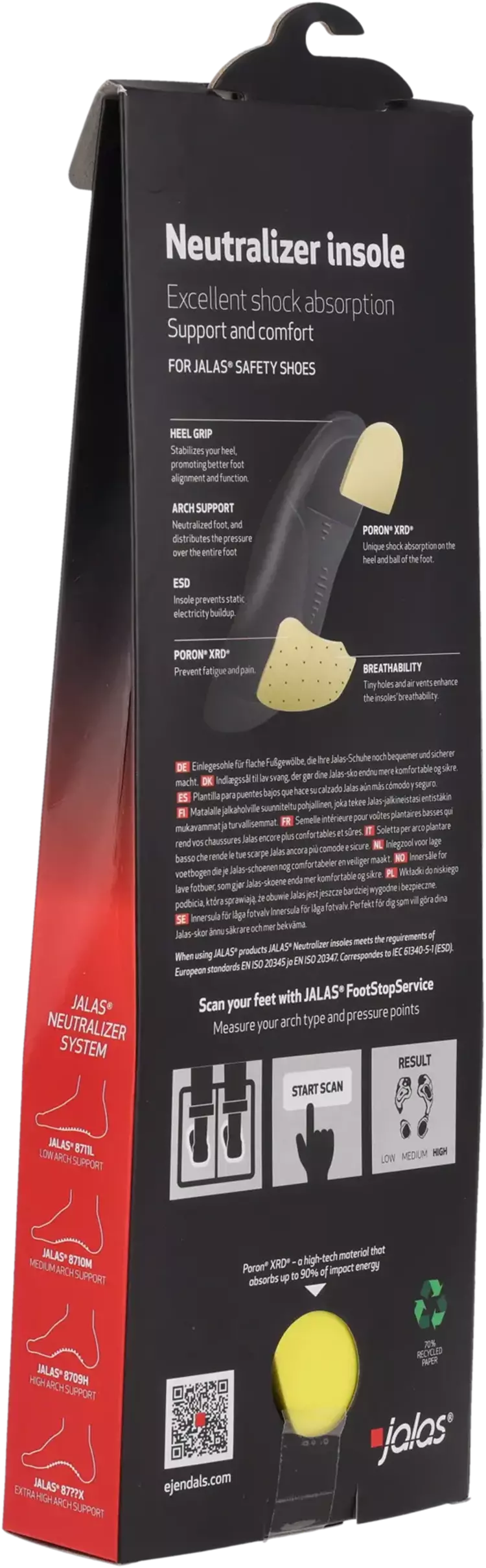 JALAS Neutralizer 8711L LOW ARCH