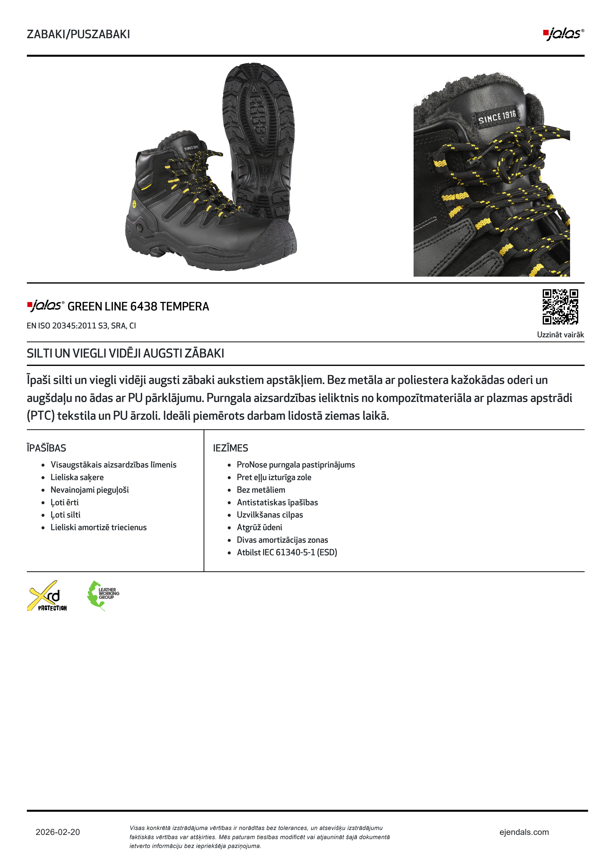 JALAS Green Line 6438 TEMPERA