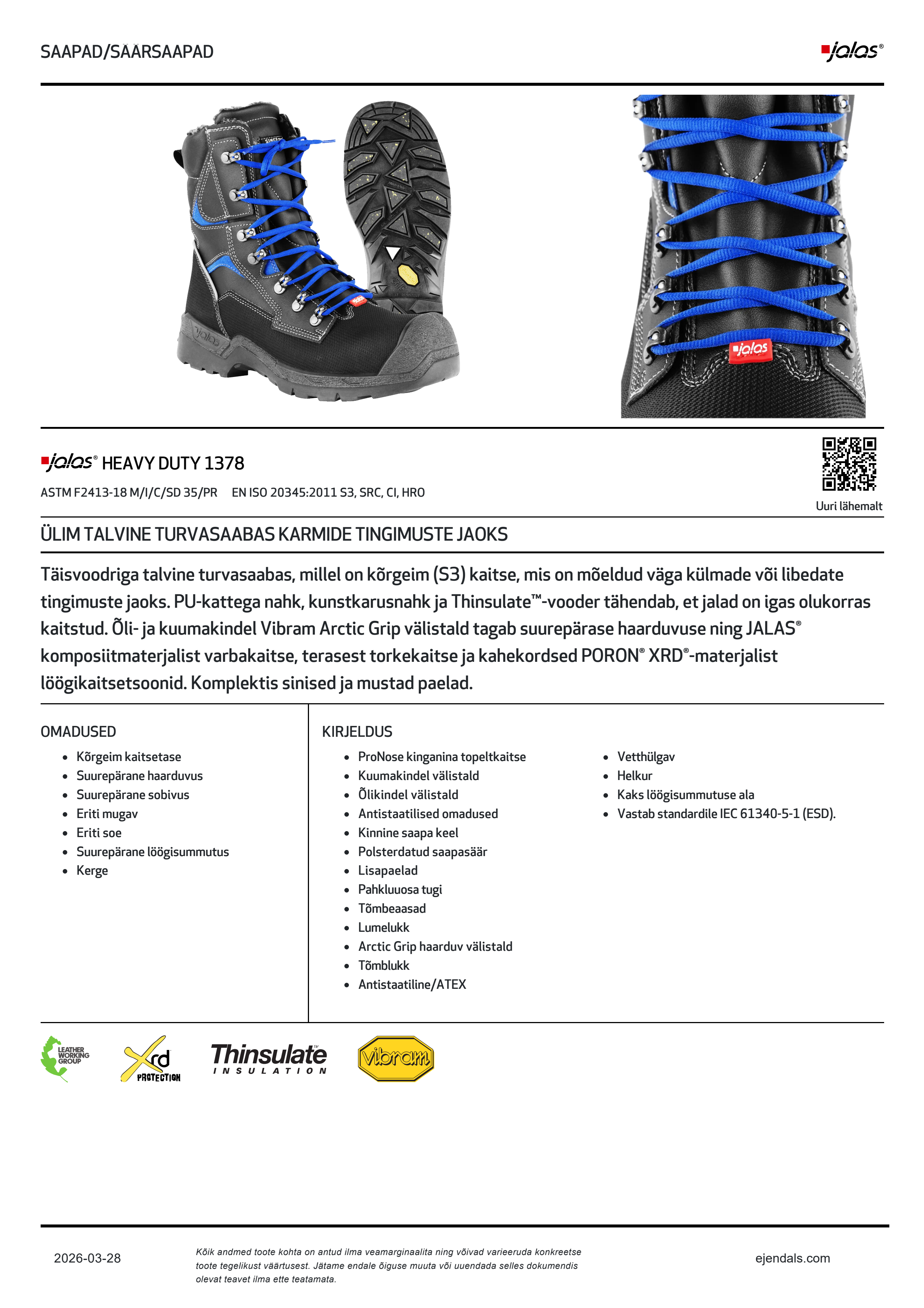 JALAS Heavy Duty 1378