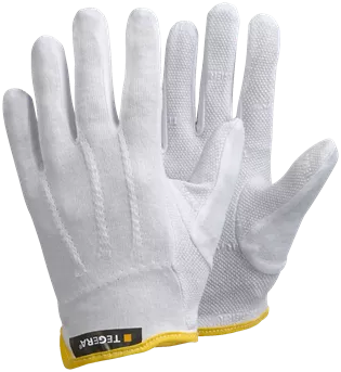 TEGERA 8127 textile work glove with grip pattern and ergonomic fit.
