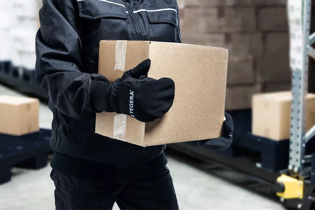 Vgo Lot De 2 Paires De Gants De Travail Et De Sécurité Pour Hiver, L' Entreposage Frigorifique Ou La Congélation, Très Résistants, Double Doublure, Revêtement En Latex De Caoutchouc (XL, Rouge, RB6032