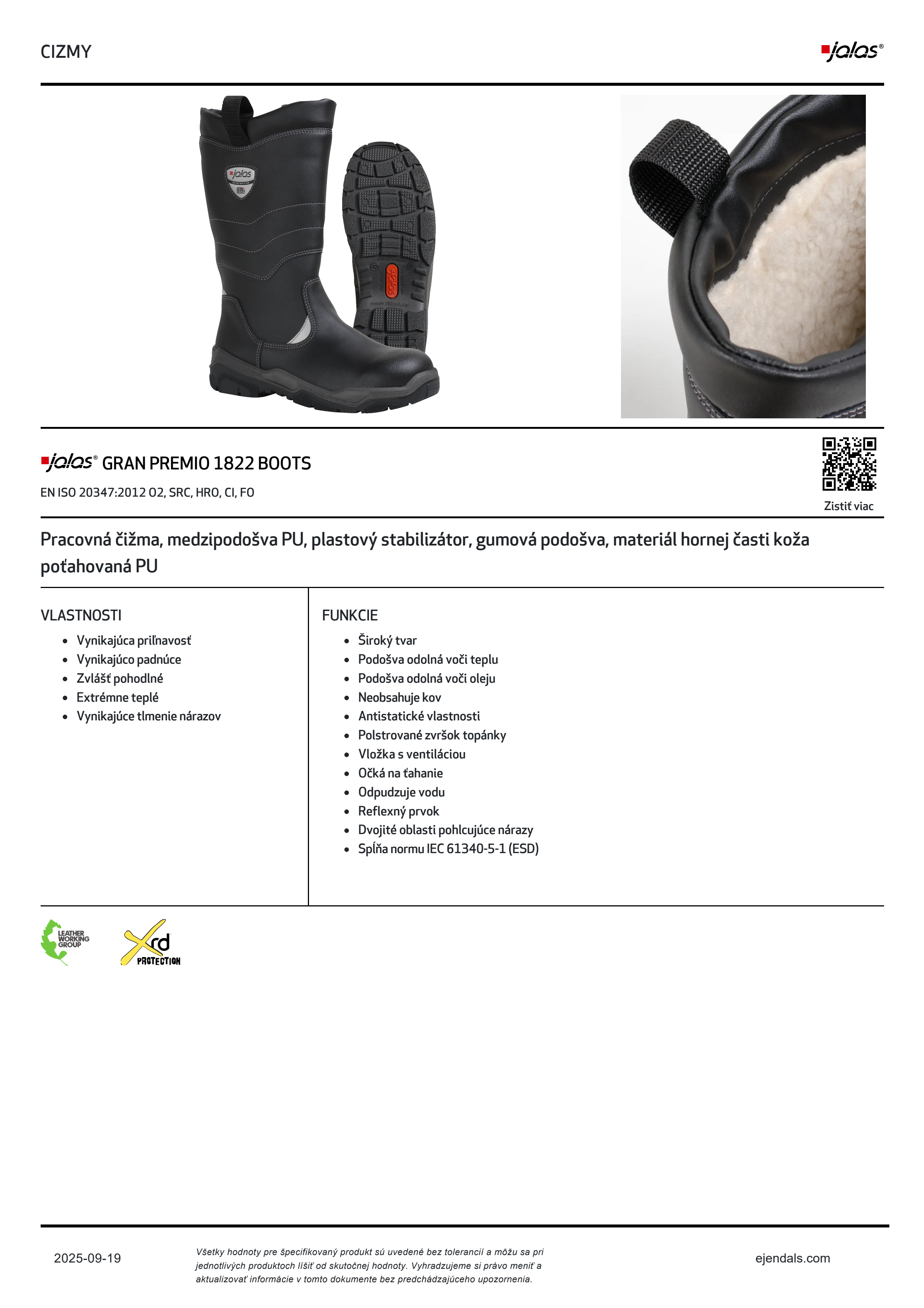 JALAS Gran Premio 1822 BOOTS