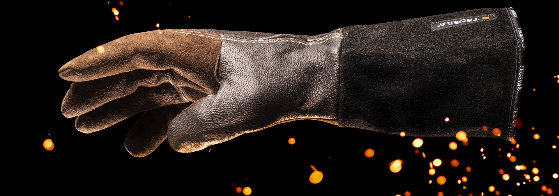 Welding gloves, high quality protection by TEGERA®